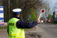 policjant, ruch drogowy,