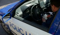 policjant wykonujący czynności