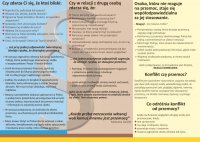 broszura informacyjna dot. przemocy