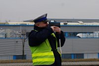 policjant na drodze