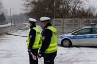 policjanci podczas służby