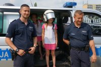 policjanci na festynie