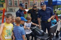 prezentacja symulatora bezpiecznej jazdy na motocyklu