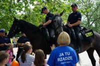 prezentacja policji konnej