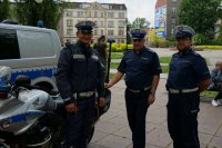 policjanci z drogówki