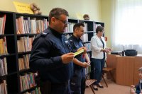 mundurowi na spotkaniu z dziecmi