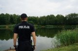 policjanci podczas patrolu