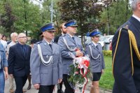 uroczystość złożenia kwiatów