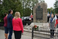 uroczystość złożenia kwiatów