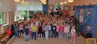 policjanci u przedszkolaków