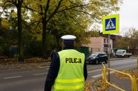policjanci podczas działań