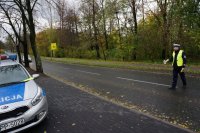 policjanci podczas działań