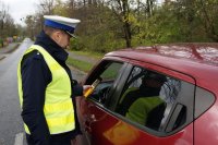 policjanci podczas działań