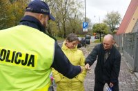 policjanci podczas działań