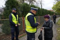 policjanci podczas działań