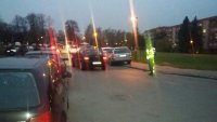 policjanci podczas akcji ZNICZ