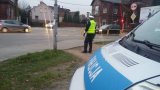 policjanci podczas akcji ZNICZ