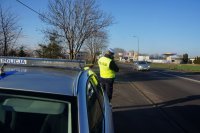 policjanci podczas działań