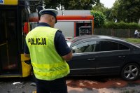 zderzenie autobusu z osobówką