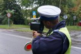policjant z radrem