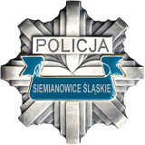 znak gwiazda z napisem Policja Siemianowice
