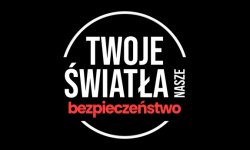 napis twoje światła twoje bezpieczeństwo