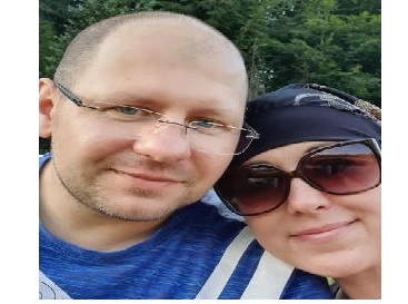 policjant z żoną