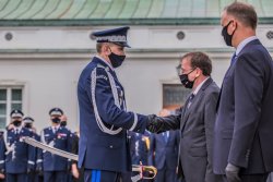 Komendant wojewódzki Policji odbiera nominację