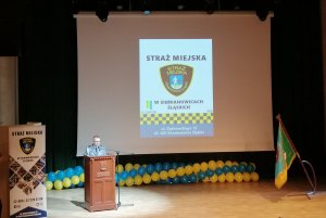 przemówienie Komendanta Miejskiego Policji w Siemianowicach Śląskich