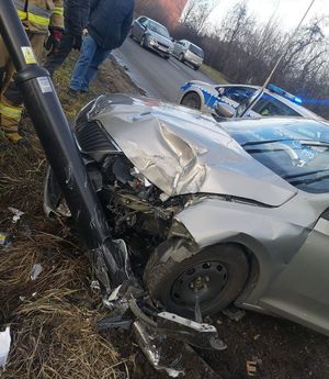 uszkodzony pojazd