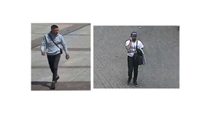 zjecie kolorowe: dwóch mężczyzn podejrzanych o oszustwo