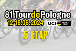 na zdjęciu plakat Tour de Pologne