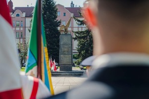 na zdjęciu Pomnik Powstańców Śląskich