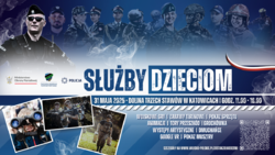 na zdjęciu plakat na dzień dziecka