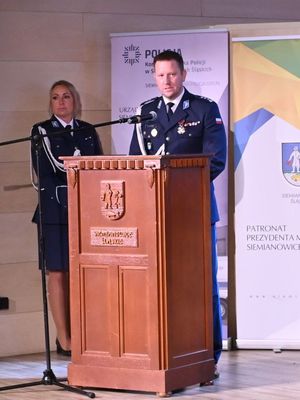na zdjęciu przemawia I Zastępca KWP