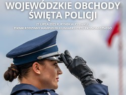 na zdjęciu policjantka oddaje hołd
