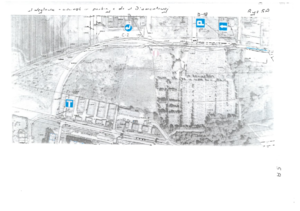 ul. Węglowa - kierunek parkingu do ul. Diamentowej