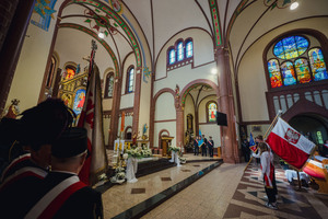 Na zdjęciu widoczne jest wnętrze kościoła